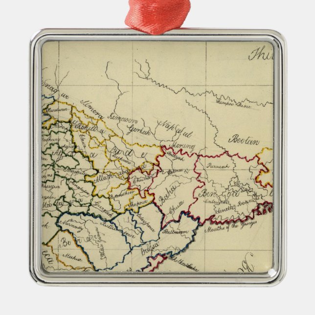 Hindostan Metal Tree Decoration (Front)