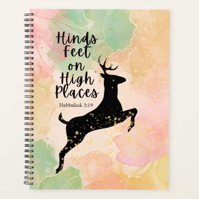 Hinds Feet on High Places  Planner (Front)