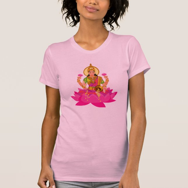 Hindu Deity Goddess T-Shirt (Front)