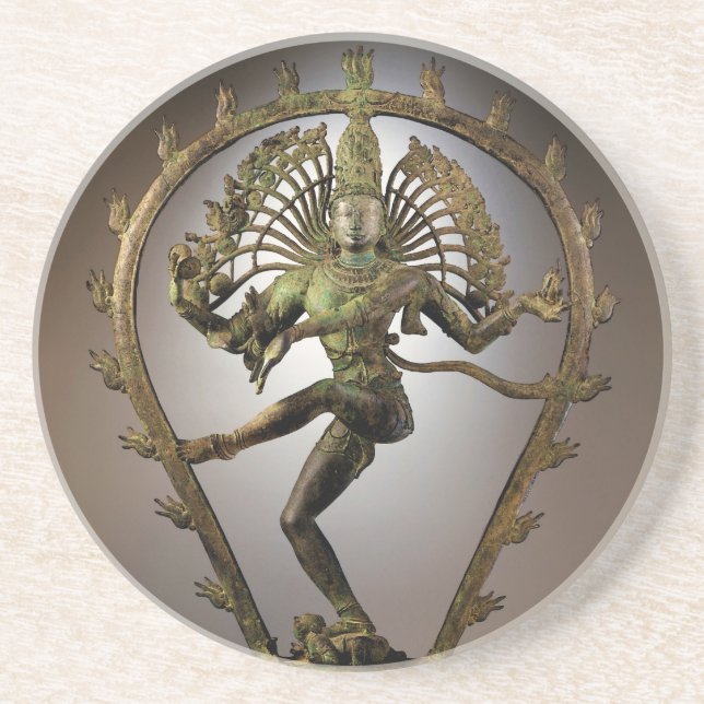 Hindu Deity Shiva Tamil the Destroyer Transformer Coaster (Front)
