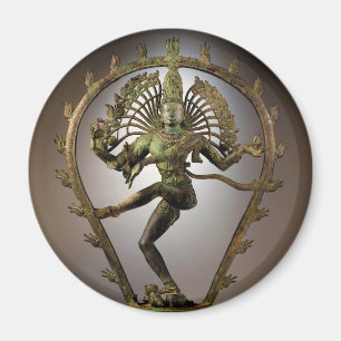 Hindu Deity Shiva Tamil the Destroyer Transformer Magnet
