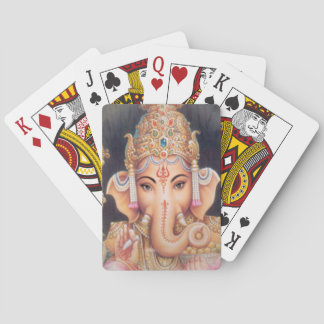 Hindu Elephant Ganesha Playing Cards