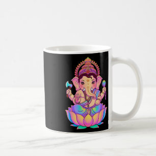 Hindu Ganesha Puja Elephant God India Meditation Y Coffee Mug
