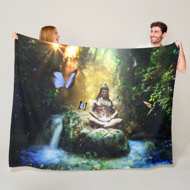 HINDU GOD FLEECE BLANKET (In Situ)