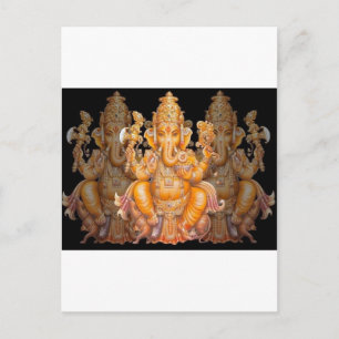 Hindu God Ganesh Postcard