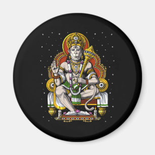 Hindu God Hanuman Magnet