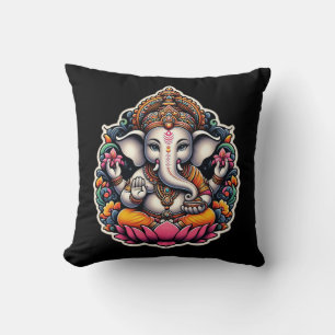 Hindu God Lord Ganesh / Ganesha pillow