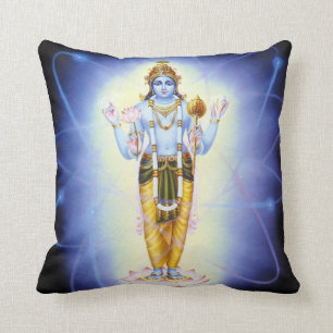 Hindu God Vishnu Cushion