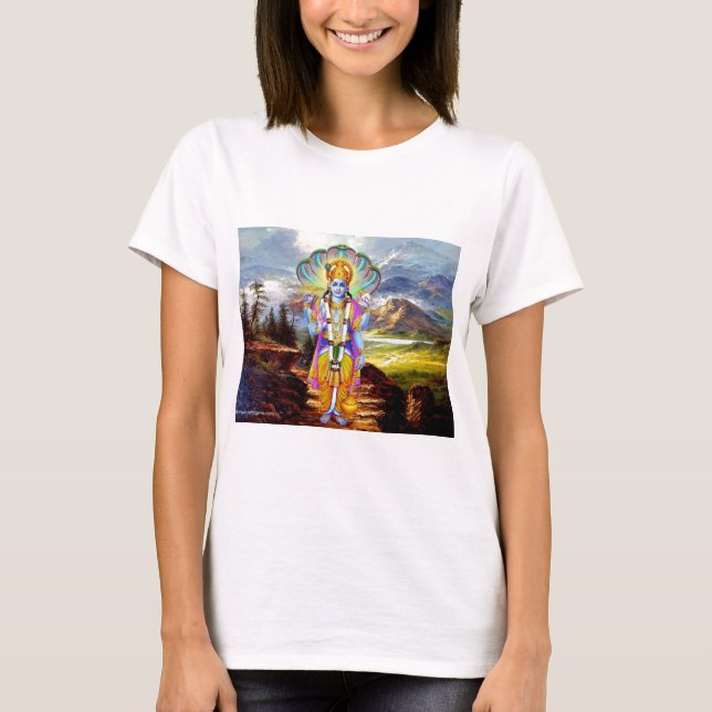 HINDU GOD VISHNU T-Shirt (Front)