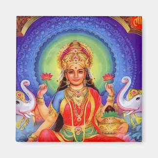 Hindu Goddess Lakshmi Maa Magnet