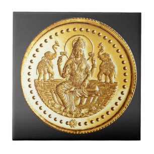 HINDU GODDESS LAKSHMI TILE