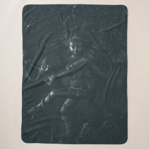 HINDU GODDESS SHERPA BLANKET