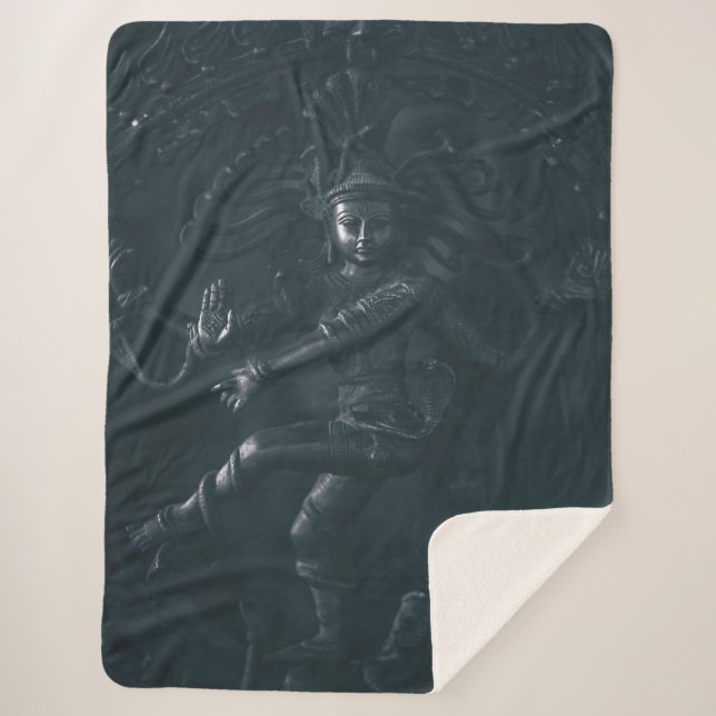 HINDU GODDESS SHERPA BLANKET (Front)