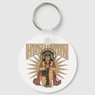 Hindu Hanuman Key Ring