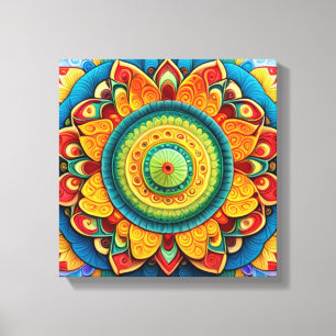 Hindu Holiday Collection Canvas Print