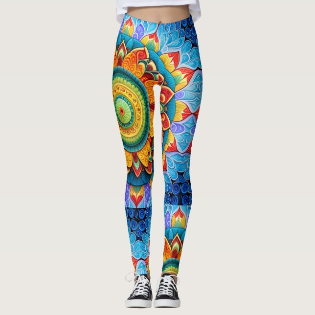 Hindu Holiday Collection Leggings (Front)