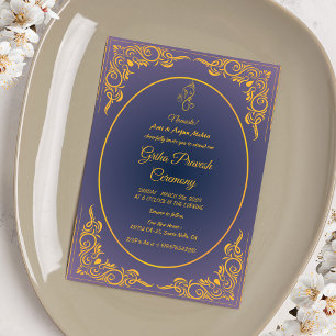 Hindu House Warming Griha Pravesh Invitation