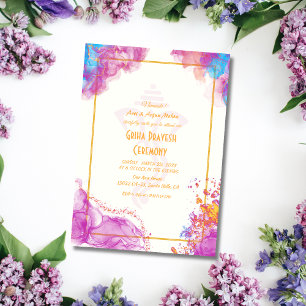 Hindu House Warming Griha Pravesh Invitation