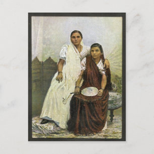 Hindu ladies postcard