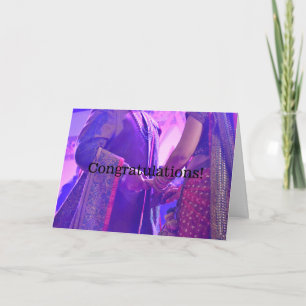 Hindu Marriage Congratulations Card