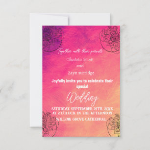 Hindu Marriage wedding card