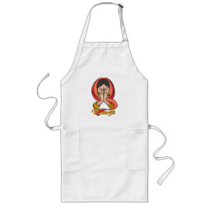 Hindu Namaste Long Apron