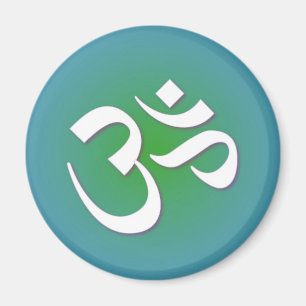 Hindu OM - Meditation Symbol Magnet