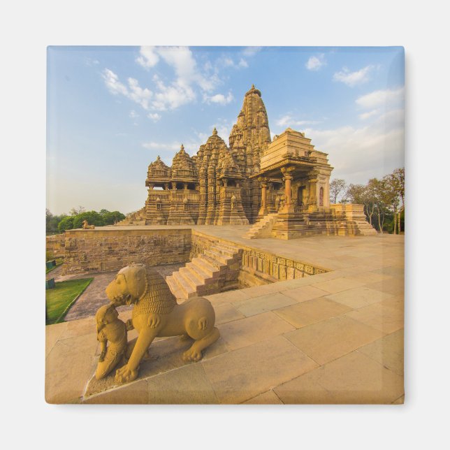 Hindu Temples at Khajuraho Magnet (Front)