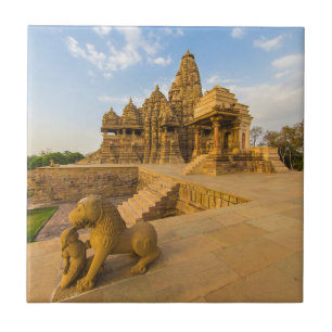 Hindu Temples at Khajuraho Tile