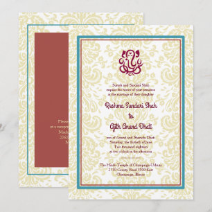 Hindu Wedding Invitation