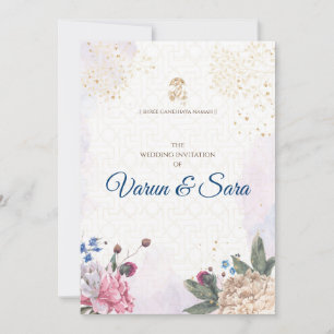 Hindu wedding invitation & Indian invitations