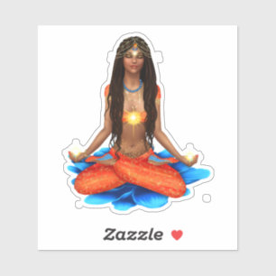 Hindu Yoga Peace Namaste Sticker