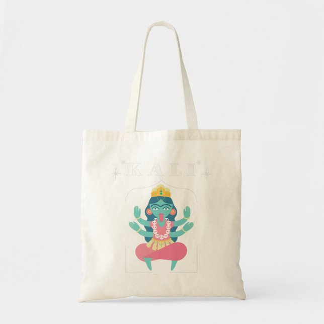 Hinduism Diwali Festival Goddess Kali Premium  Tote Bag (Front)