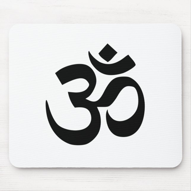 Hinduism (Ohm) Symbol Mouse Mat (Front)