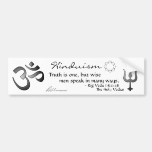 Hinduism - Passage Bumper Sticker