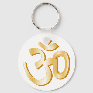 Hinduism Symbol Key Ring