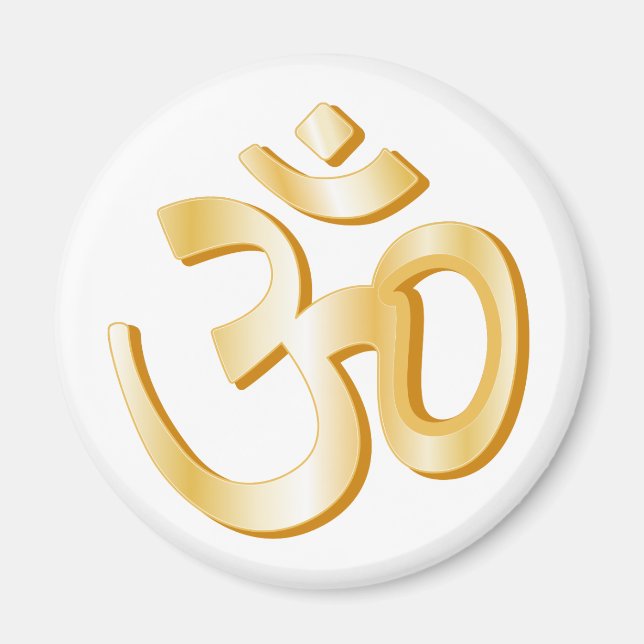 Hinduism Symbol Magnet (Front)