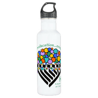 Hineni Learning Centre Water Bottle - White