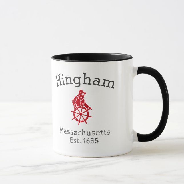 Hingham Massachusetts Coffee Mug (Right)