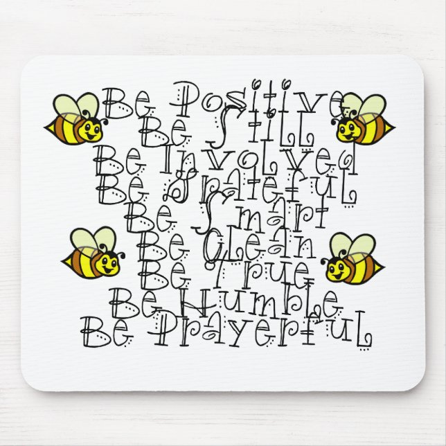 hinkleys be's mouse mat (Front)