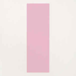 Hint of Cherry Pink Solid Colour Pastel Shade Yoga Mat