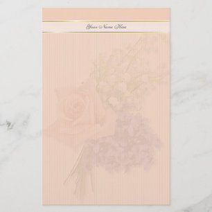 Hint of Floral - Customise Stationery