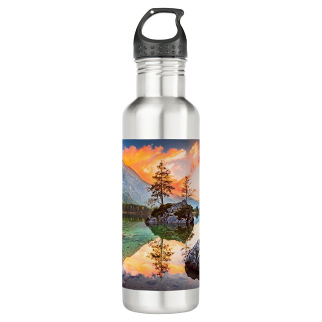 Hintersee Lake, Bavaria, Germany 710 Ml Water Bottle (Front)