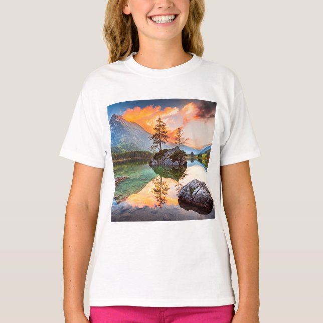 Hintersee Lake, Bavaria, Germany T-Shirt (Front)