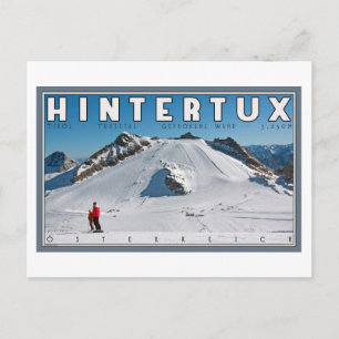 Hintertux - the Gefrorene Wand Postcard