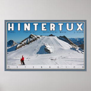 Hintertux - the Gefrorene Wand Poster