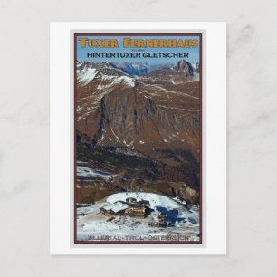 Hintertux - Tuxer Fernerhaus Postcard