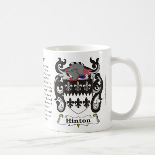 Hinton Family Coat of Arms Mug