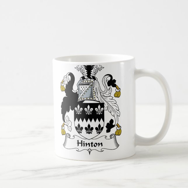 Hinton Family Crest Coffee Mug (Right)