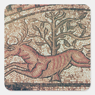 Hinton St. Mary pavement  c.350 AD Square Sticker